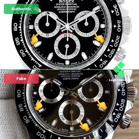 rolex daytona replica vs real|rolex daytona clone.